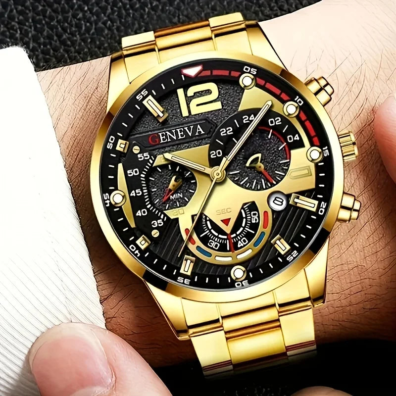 Luxury Men’s Watch Set – Timeless Style & Power - ZM